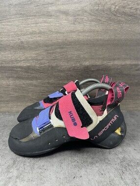 La Sportiva Kubo Womens Size 7.5 EU 38.5 Vibram XS Grip2 Rock Climbing Shoes